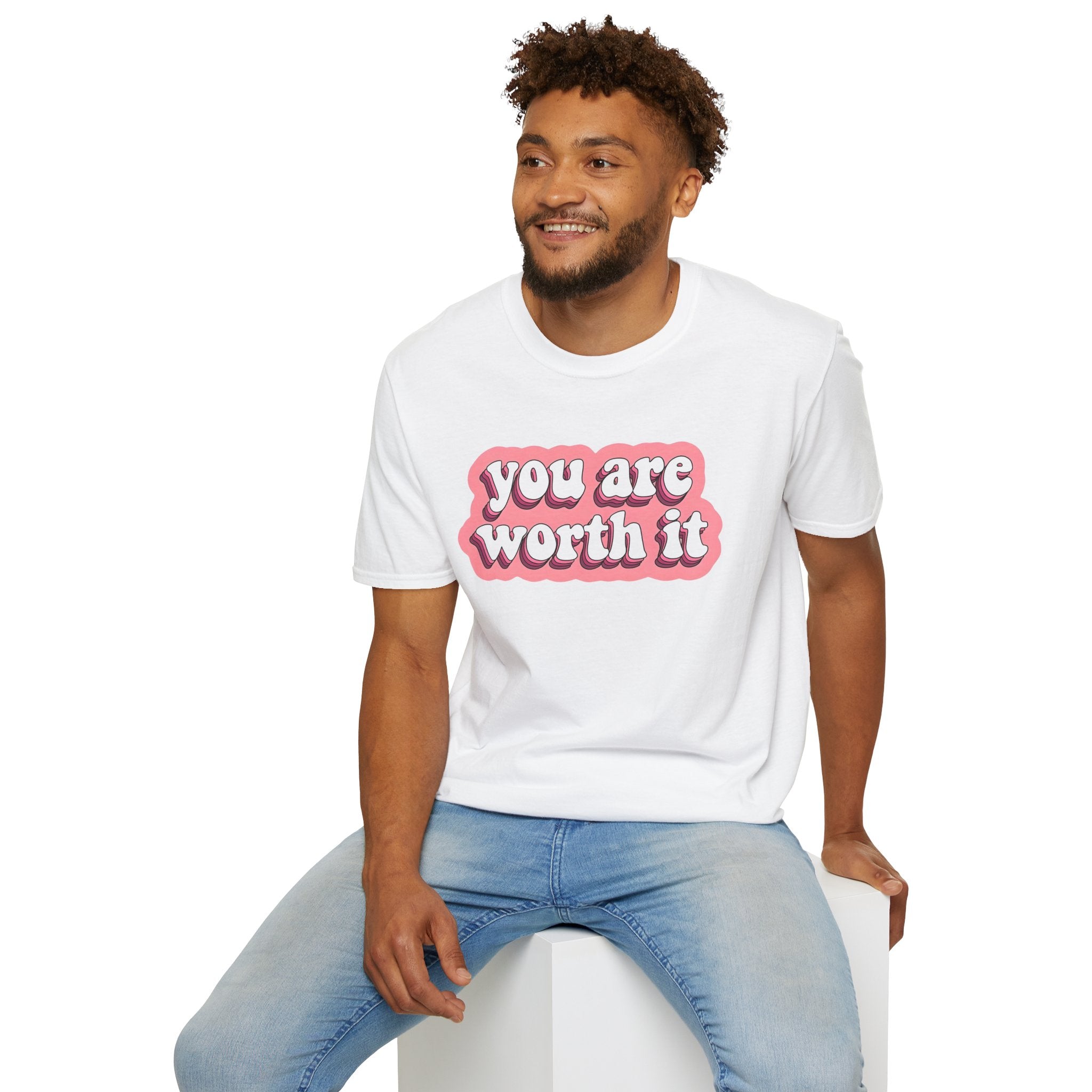 You Are Worth It Unisex Softstyle T-Shirt