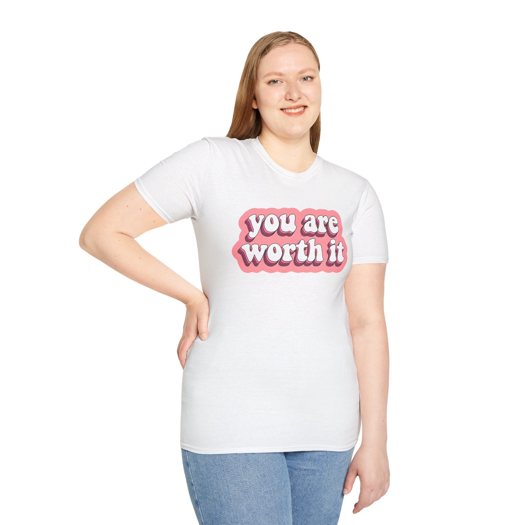 You Are Worth It Unisex Softstyle T-Shirt